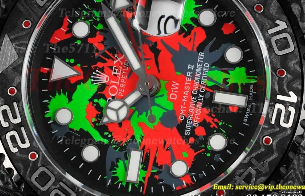 GMT FC DIWF Motley Num A3285 Master 40mm NY DIW Dot II 0503
